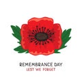 Remembrance day-01 Royalty Free Stock Photo